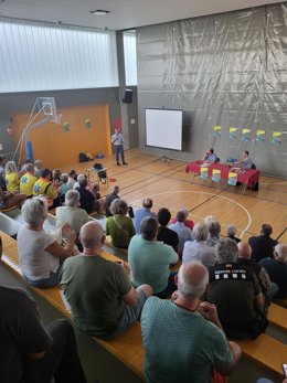 Explicación a la ciudadanía sobre el plan de emergencia de la presa de Foix (Barcelona)