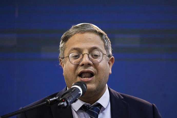 Archivo - Arquivo - Ministro da Segurança Nacional de Israel, Itamar Ben Gvir (arquivo)