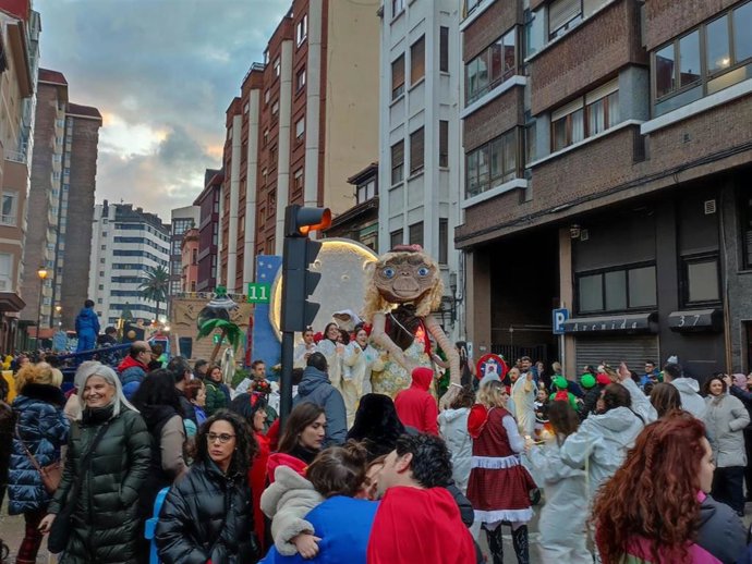 Archivo - Descenso de Galiana en el Antroxu de Avilés.