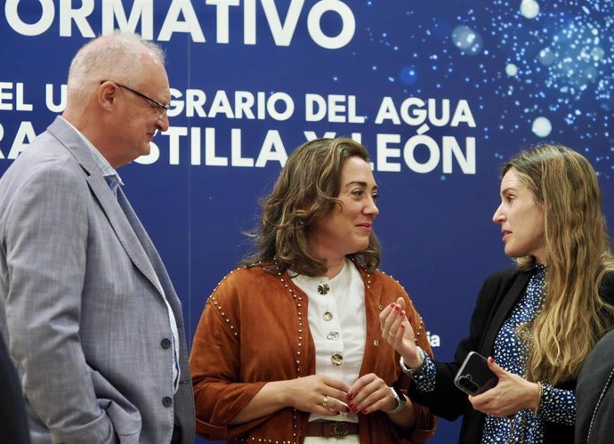 Encuentro informativo sobre la innovación y sostenibilidad en el uso agrario del agua, organizado por Europa Press y Unicaja, en el Museo Patio Herreriano