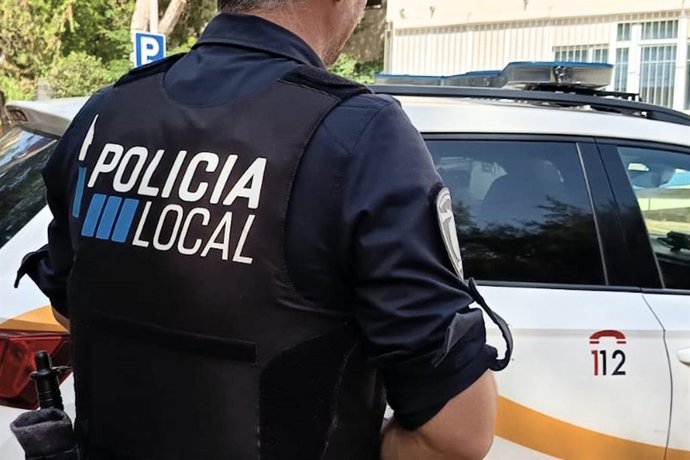 Un agente de la Policía Local de Palma.