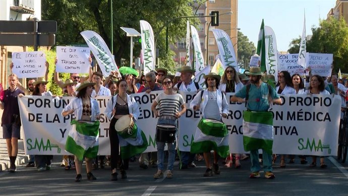 Huelga de médicos.
