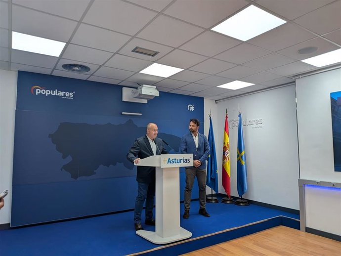 Miguel Tellado y Álvaro Queipo