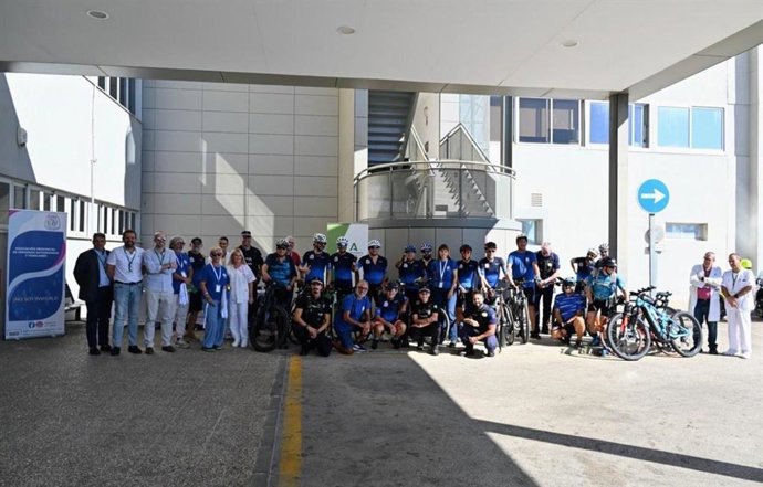 Los hospitales públicos de Málaga celebran la III Vuelta Ciclista Hospitalaria por las Personas Ostomizadas