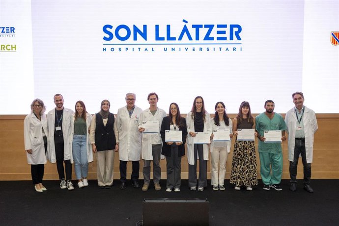 Entrega de los premios a los investigadores reconocidos en la 3ª Convocatoria de Ayudas a la Investigación del Hospital de Son Llàtzer.