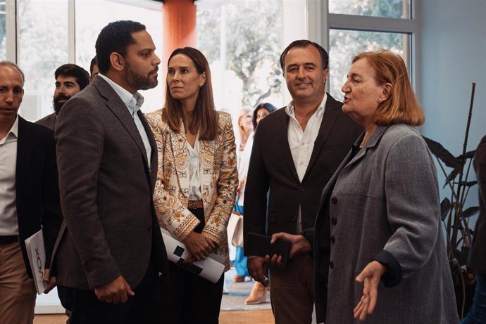 El secretario general de Vox, Ignacio Garriga, en Talavera de la Reina