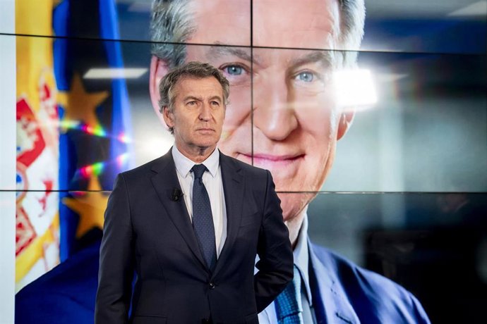 El presidente del Partido Popular, Alberto Núñez Feijóo.