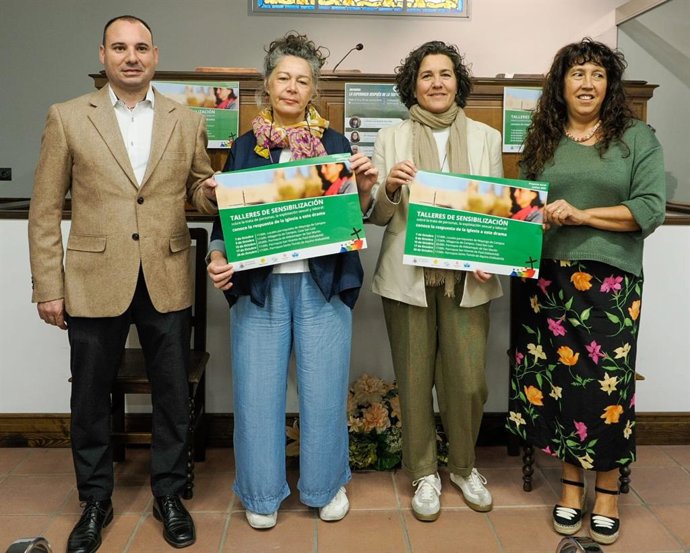 Una imagen de la presentación de las acciones para los meses de octubre y noviembre.