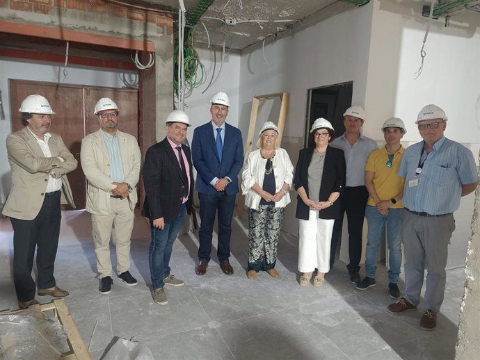 Visita a las nuevas dependencias de la Unidad de Salud Mental Comunitaria de la ciudad de Huelva.