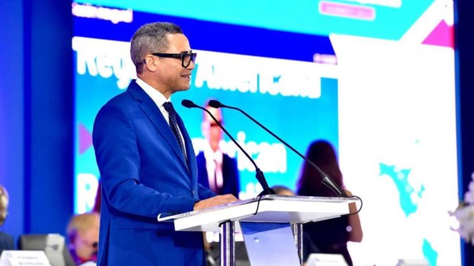 O Ministro do Trabalho da República Dominicana, Eddy Olivares.