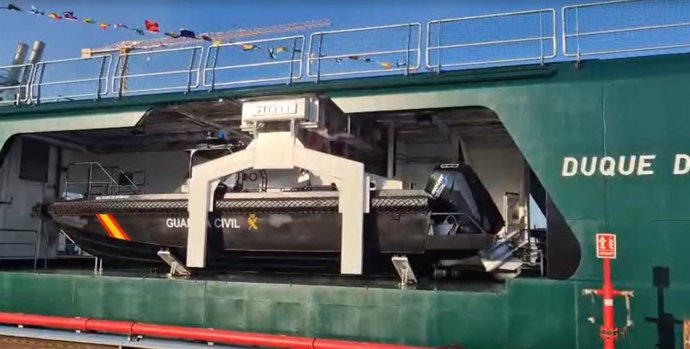 Buque oceánico 'Duque de Ahumada' de la Guardia Civil.