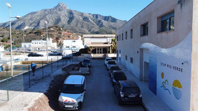 Archivo - Estación de Tratamiento de Agua Potable (ETAP) de Río Verde, en Marbella.