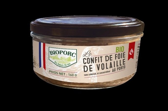 'Confit De Foie De Volaille Au Porto/ Confit De Hígado De Ave Al Oporto' De La Marca Bioporc.