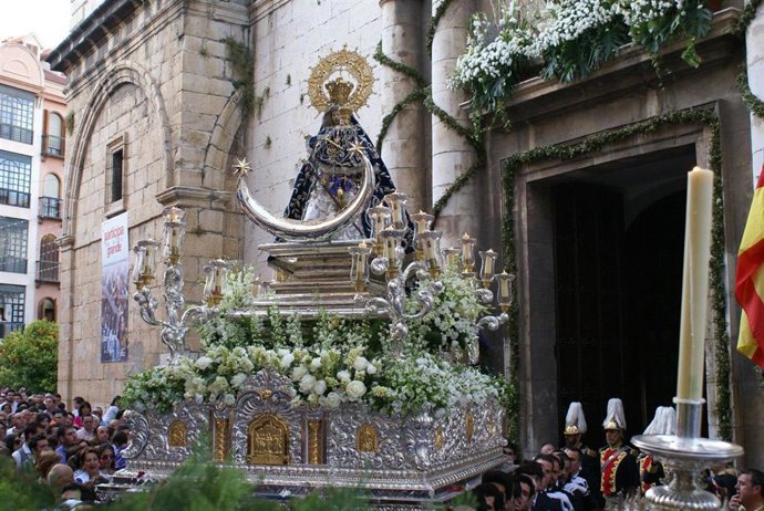 Archivo - Procesión de la Virgen de la Capilla. Imagen de archivo. 