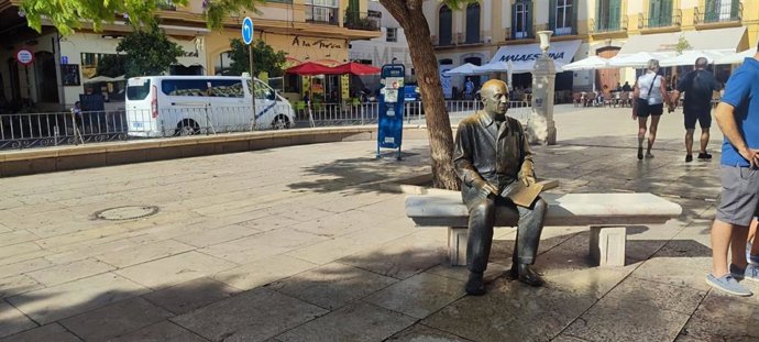 Archivo - Plaza de la Merced de Málaga.