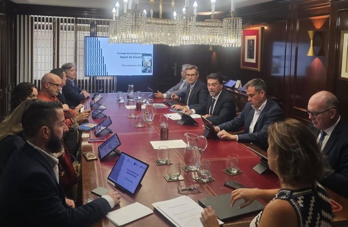 Consejo de administración de octubre de 2025 de Aguas Municipalizadas de Alicante