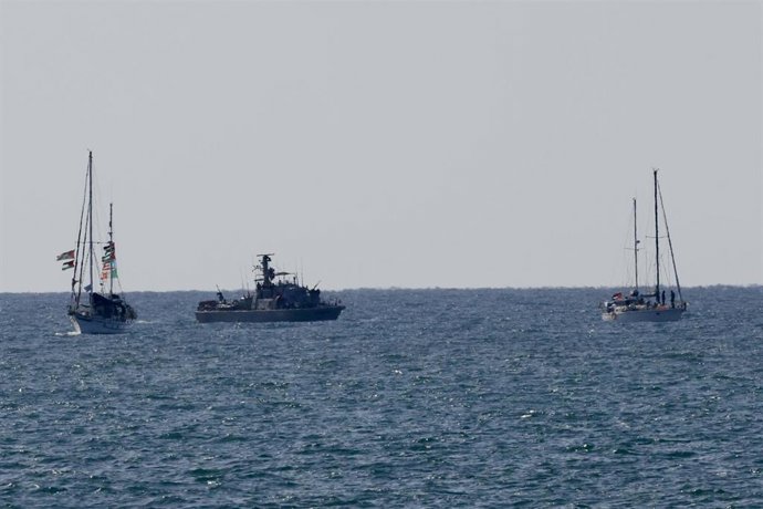 Embarcaciones de la flotilla a Gaza trasladadas por Israel al puerto de Asdod