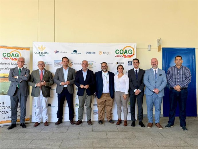 Asistentes a la clausura del VIII congreso de COAG-Jaén.