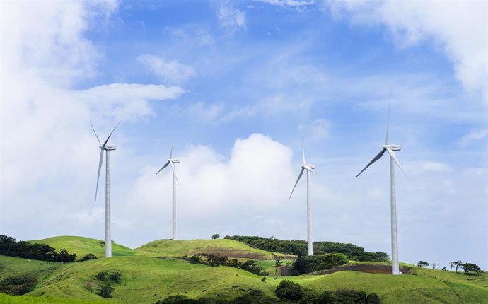 Archivo - Parque eólico Chiripa de Acciona Energía.