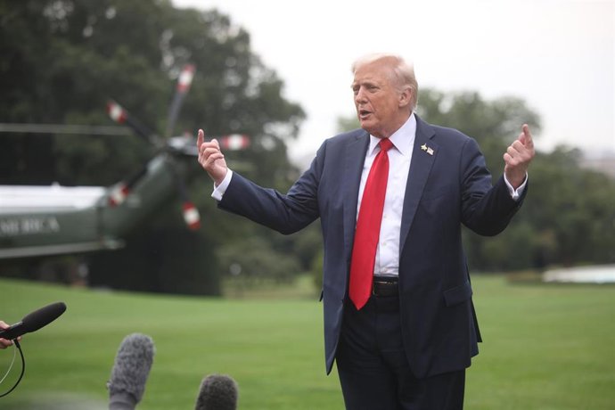 El presidente de Estados Unidos, Donald Trump