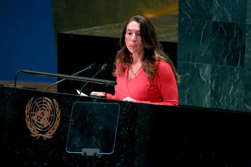 Archivo - La embajadora permanente de Malta ante la ONU, Vanessa Frazier