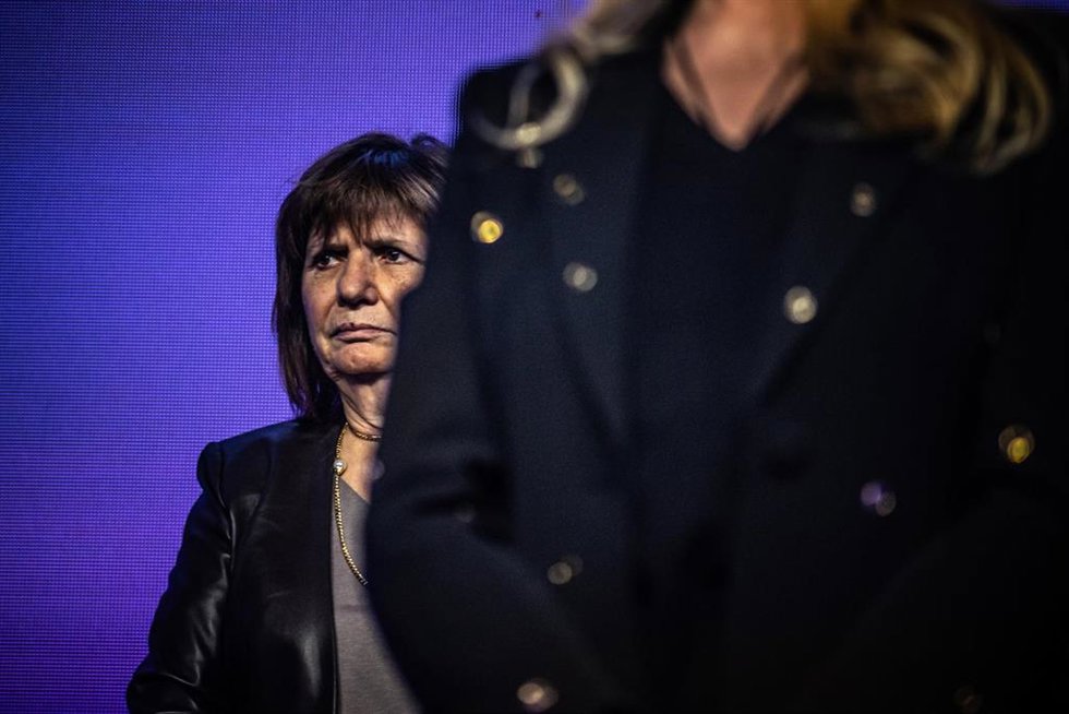 La ministra de Seguridad de Argentina, Patricia Bullrich.