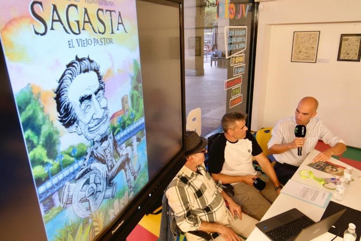 El ilustre riojano Práxedes Mateo Sagasta contará con su propio cómic:  Sagasta, el viejo pastor 