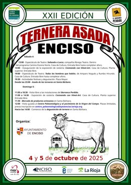 Enciso acoge este fin de semana la Jornada de la Ternera Asada