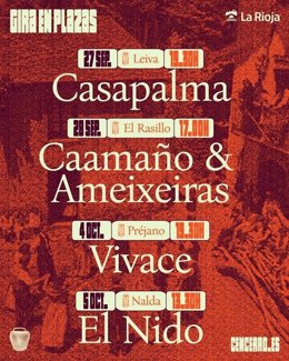 Leiva, El Rasillo, Préjano y Nalda son los cuatro pueblos seleccionados en la primera edición de 'Gira en plazas'