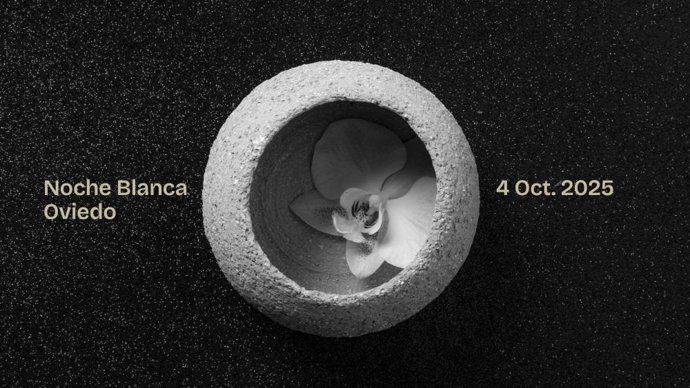 Cartel noche blanca Oviedo 2025