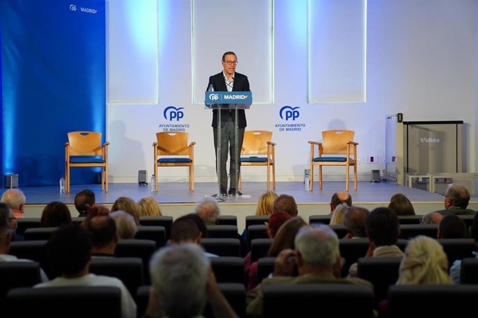 El secretario general del PP de Madrid, Alfonso Serrano