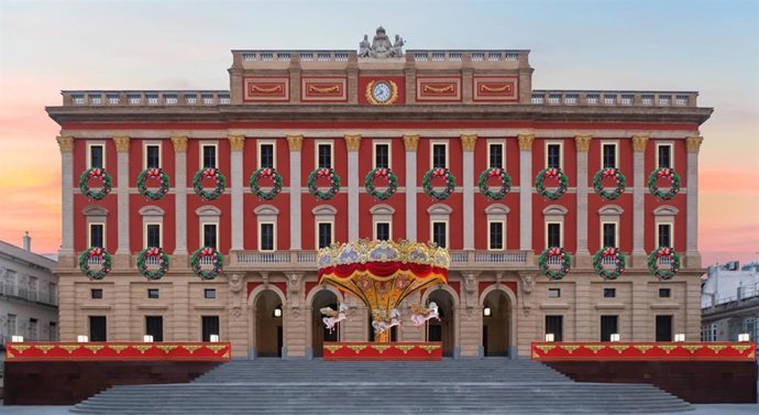 Imagen de la fachada del Ayuntamiento de San Fernando (Cádiz).