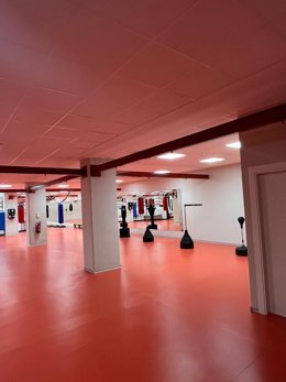 Logroño Deporte amplía la sala de boxeo ubicada en el campo de fútbol de Las Gaunas
