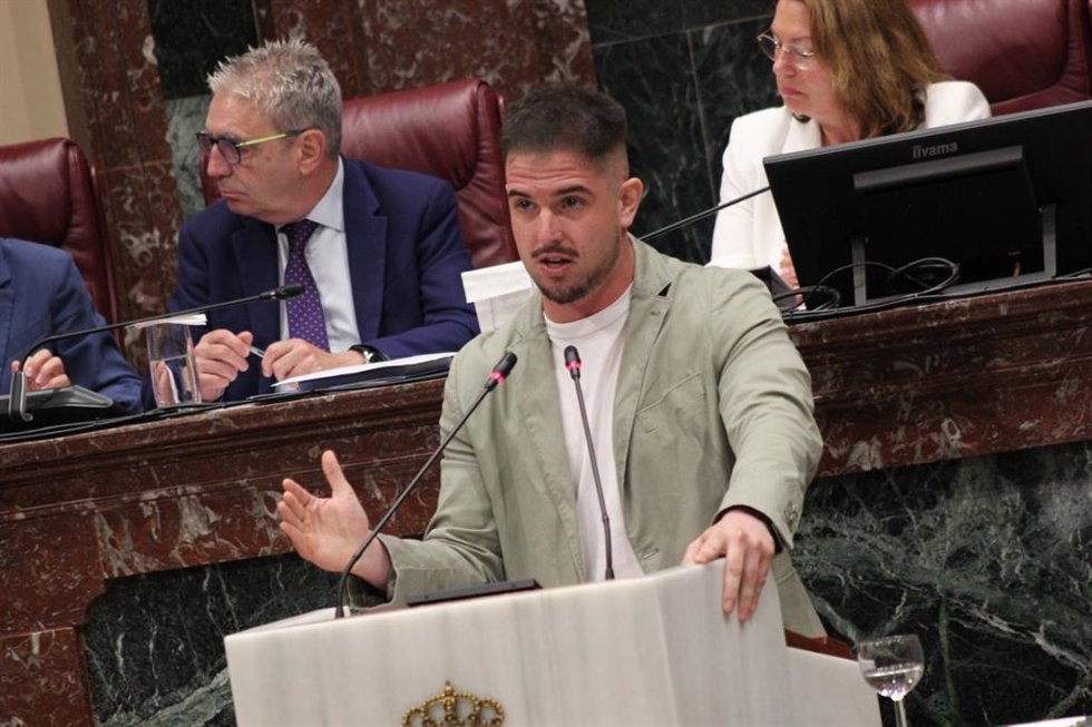 El diputado regional del PSOE Miguel Ortega
