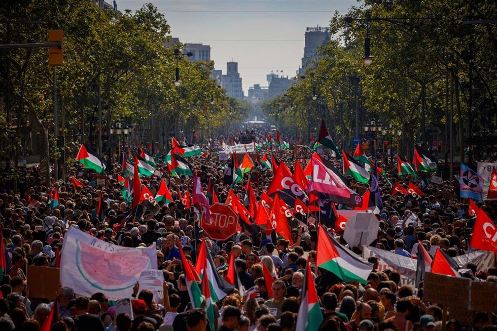 Inicio de la manifestación