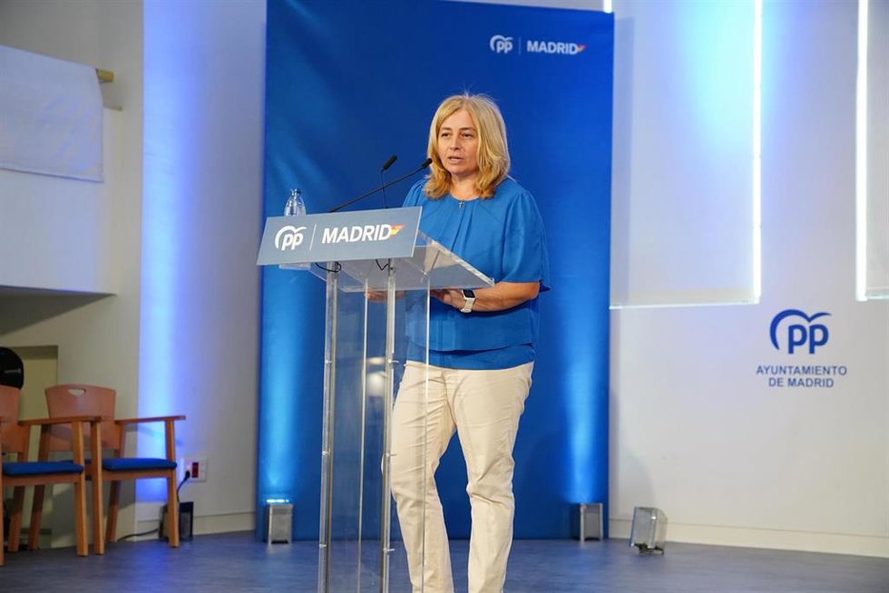 La vicealcaldesa de Madrid y vicesecretaria general del Partido Popular de Madrid, Inma Sanz