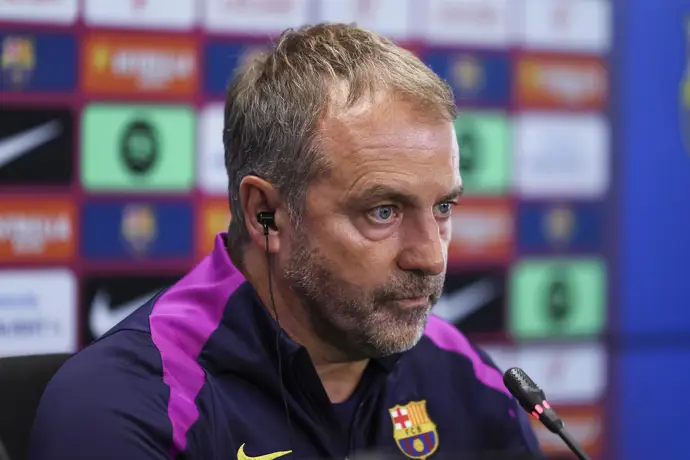 Hansi Flick, entrenador del FC Barcelona