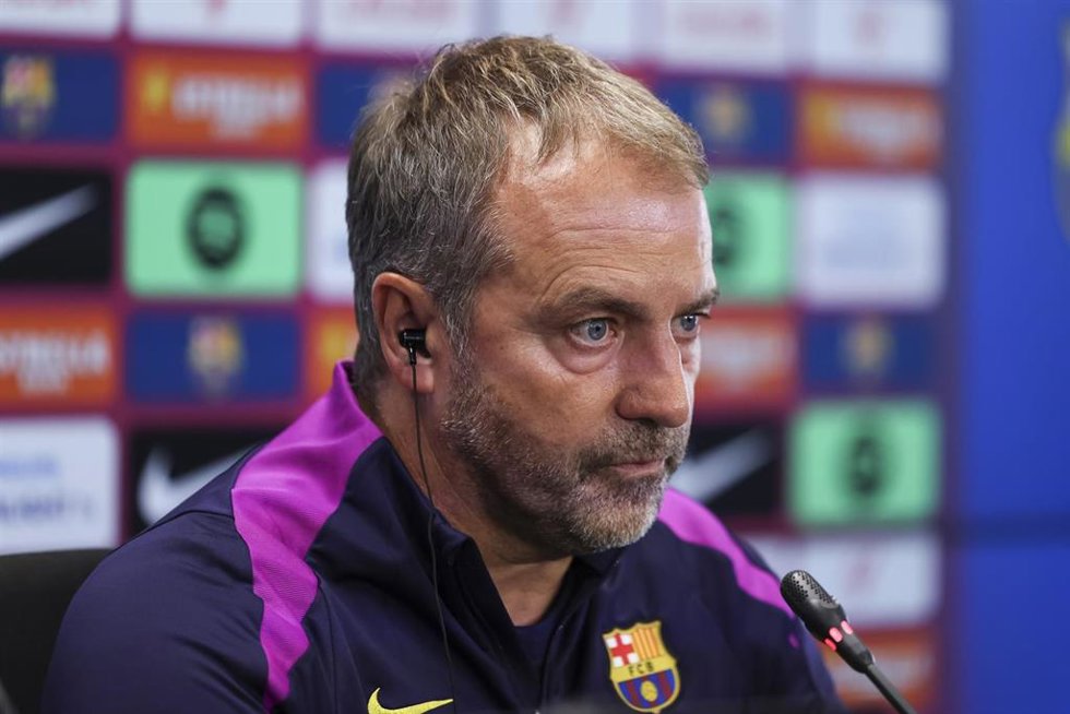 Hansi Flick, entrenador del FC Barcelona