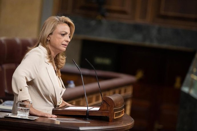 La portavoz de Coalición Canaria en el Congreso de los Diputados, Cristina Valido