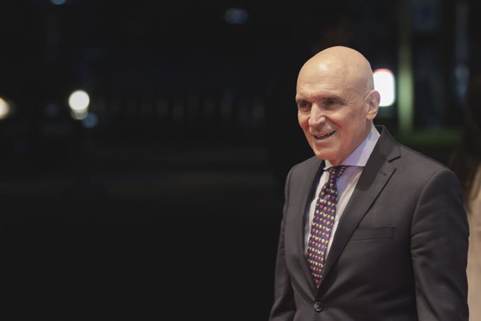 Archivo - April 24, 2024, Buenos Aires, Buenos Aires, Argentina: National and foreign government officials participated in the event organised by Fundación Libertad. In the photo: José Luis Espert, Deputy of the Argentine Nation arriving at the event.