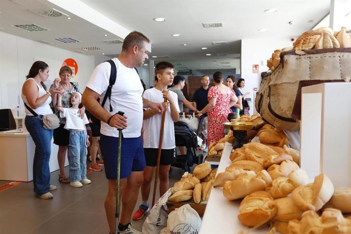 Actividad dentro de la Jornada del Pan organizada por el Ayuntamiento de Alcalá de Guadaíra.