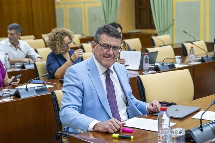 El parlamentario del grupo Vox Andalucía por Huelva Rafael Segovia en una imagen de archivo