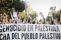 100.000 personas marchan en Madrid para pedir "alto al genocidio" y el fin de las relaciones con Israel