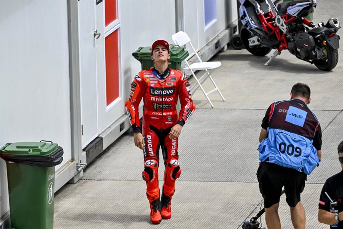 MARQUEZ Marc (spa), Ducati Lenovo Team, Ducati Desmosedici GP25, retrato durante o 2025 MotoGP Pertamina Grand Prix of Indonesia no circuito de Mandalika de 3 a 5 de outubro, em West Nusa Tenggara, Indonésia - Photo Studio Milagro / DPPI