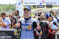 Aldeguer se estrena en MotoGP con Acosta y Alex Márquez en el podio