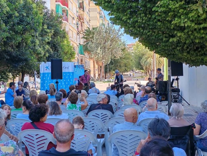 Asistentes al Festival de Otoño 205 de Jaén.