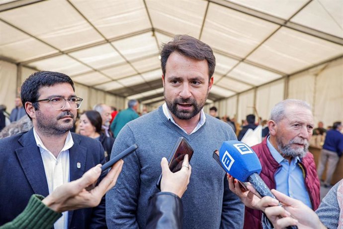 El presidente del PP de Asturias, Álvaro Queipo.