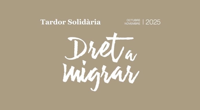 El ciclo 'Tardor Solidària' sobre el derecho a migrar