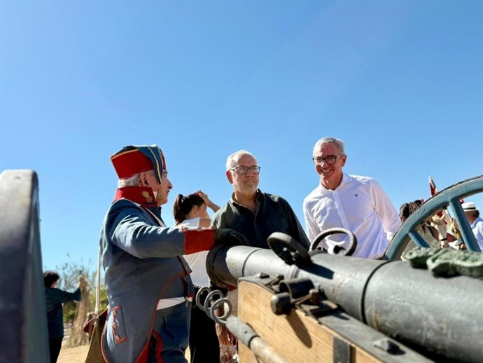 Recreación histórica de la Batalla de Baylén, en la provincia de Jaén.