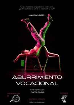 Cartel de la obra de teatro 'Aburrimiento vocacional'